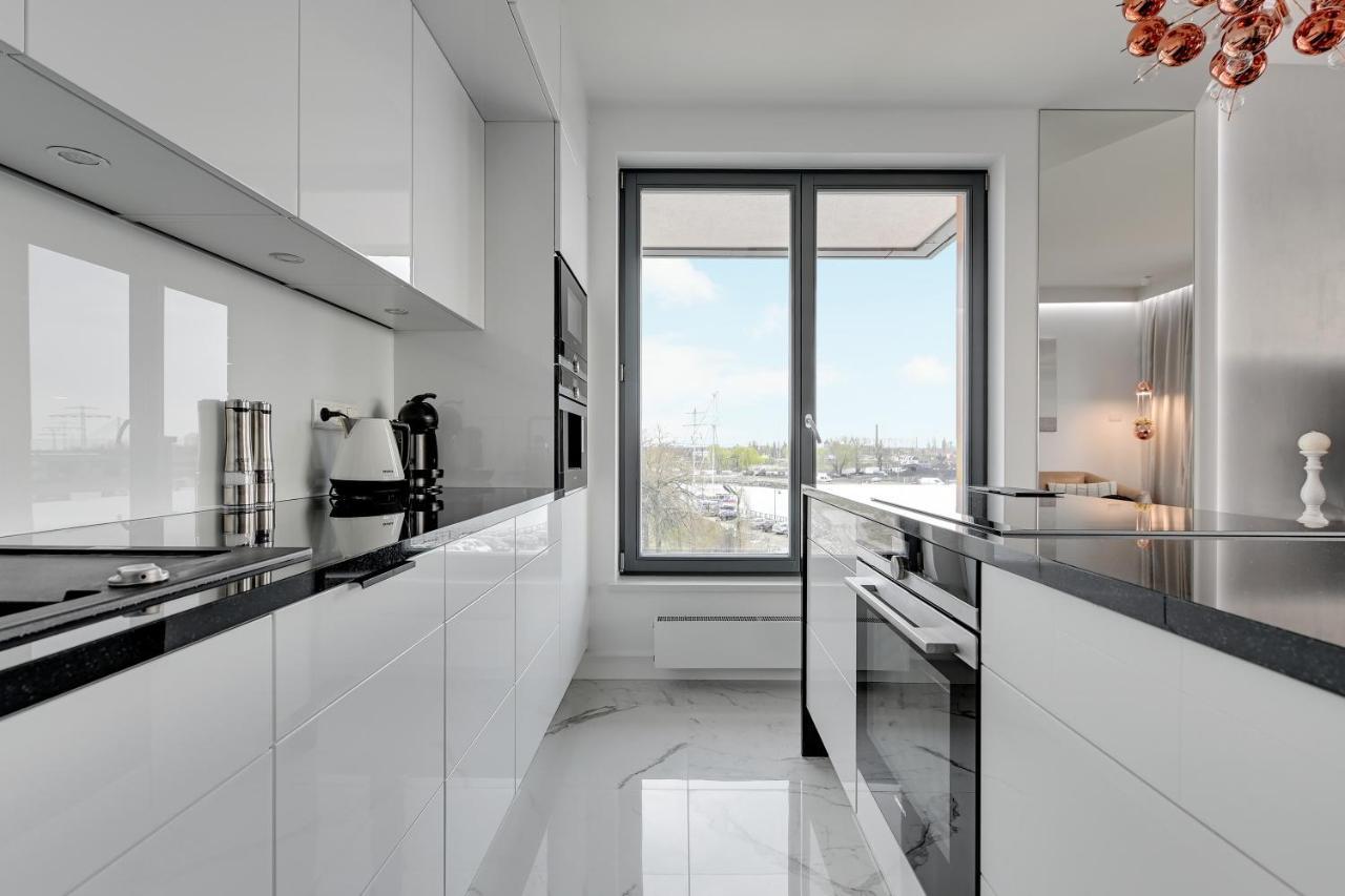Apartament Aga Motlawa Starowka Danzica Esterno foto